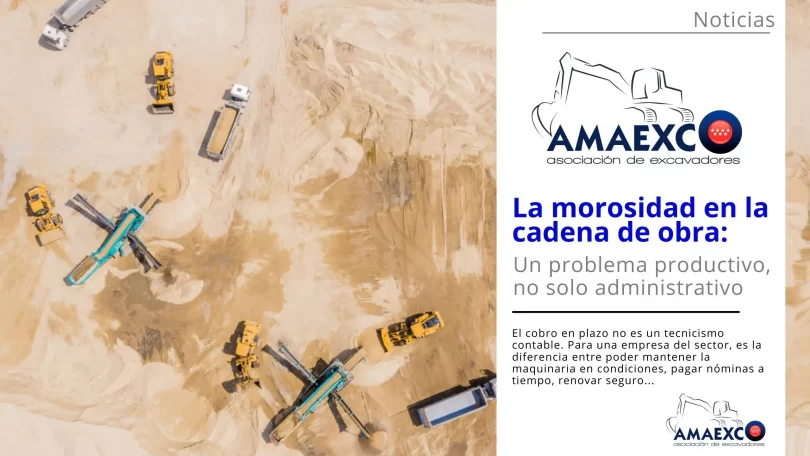 2026 morosidad en la construccion y el movimiento de tierras